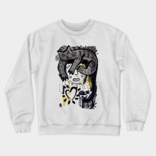 cat Crewneck Sweatshirt